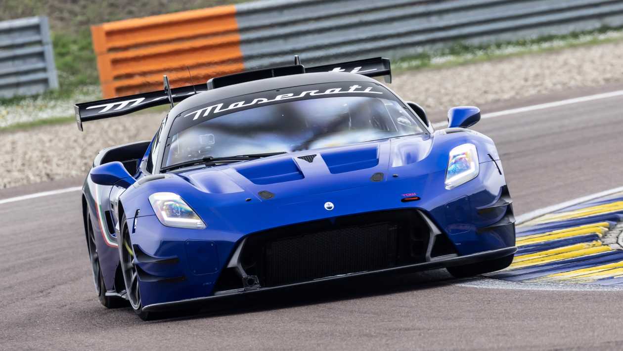 Maserati MC20 GT2 2024 review – flat-out in the track-only V6 racer | evo